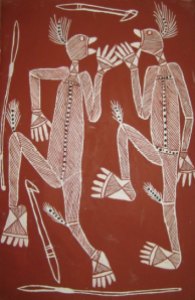 Art aborigène contemporain (Jimmy Namarnyilk)