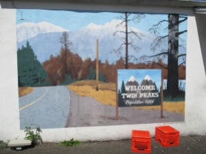 North Bend Street Art (fresque derrière le Twede's)